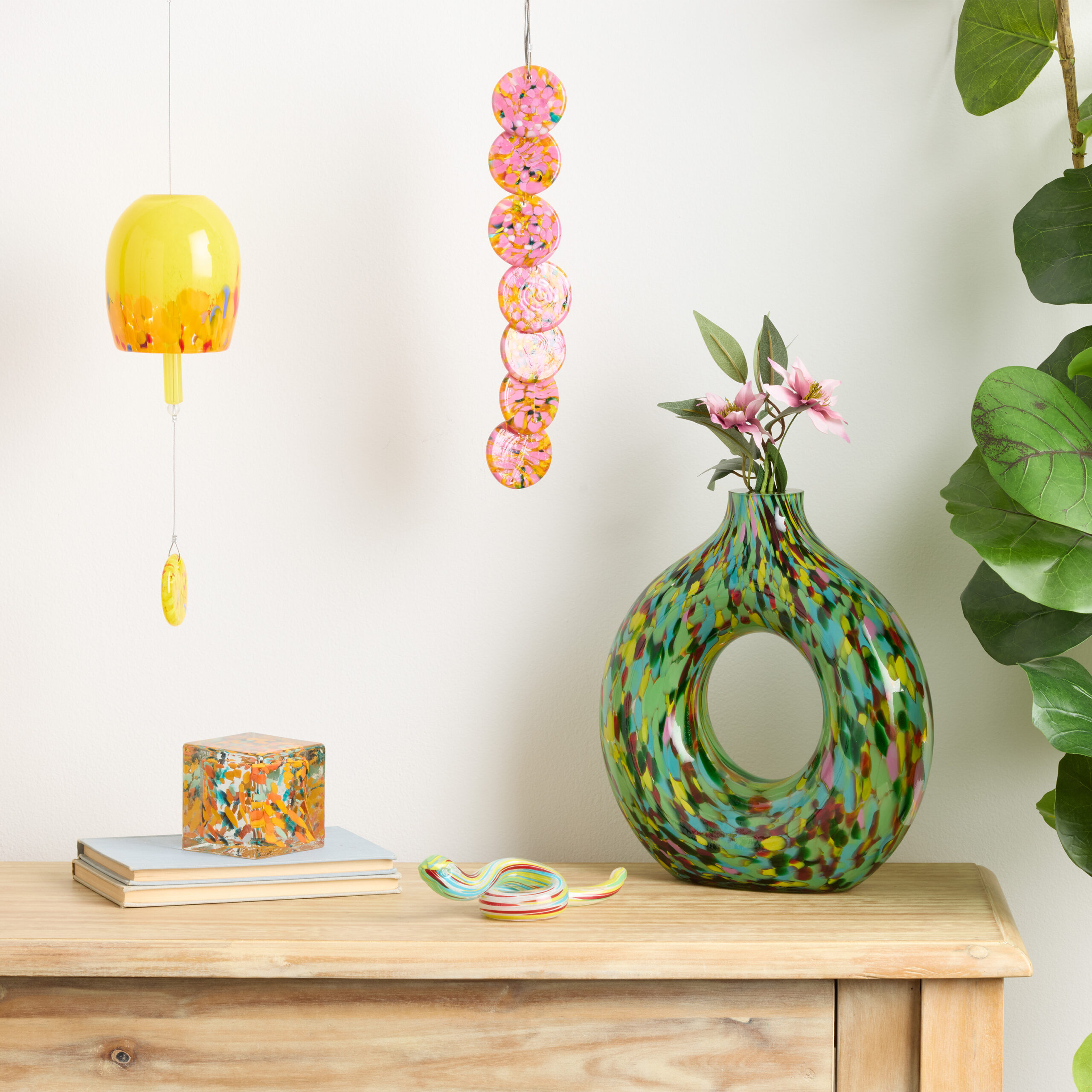 Confetti Art Glass Decor Collection - World Market