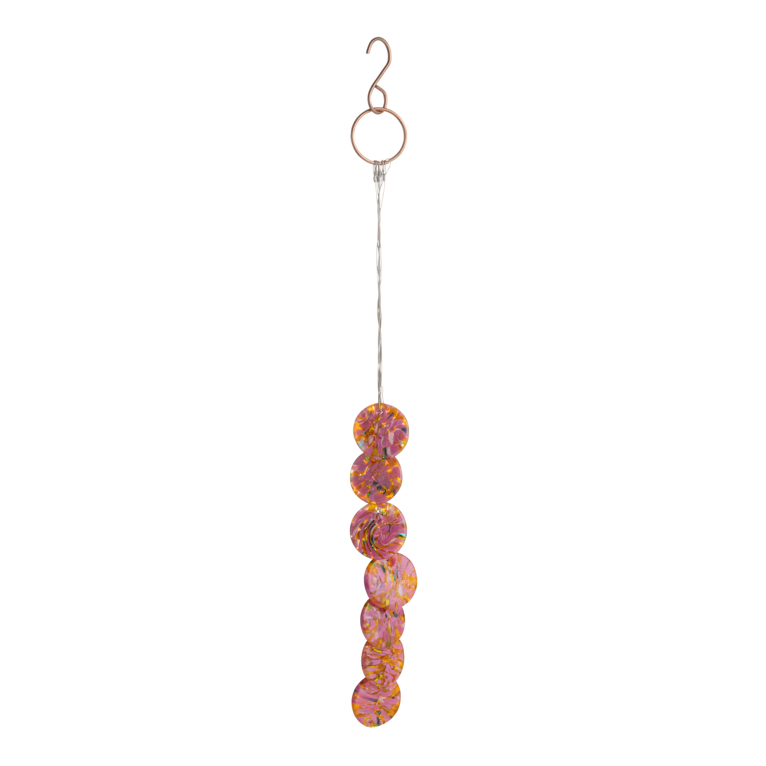 Confetti Art Glass Disc Chime - World Market