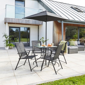 Brighton 4 Seater Outdoor Dining Set