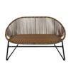 Charles Bentley Zanzibar 2 Seater Bench