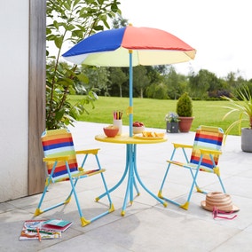 Children's Rainbow Patio Set Children's Rainbow Patio Set