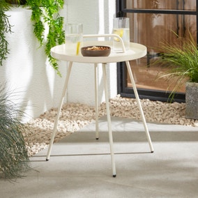 Metal Indoor Outdoor Side Table