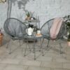 Monaco 2 Seater Egg Chair Bistro Set Monaco 2 Seater Egg Chair Bistro Set