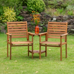 Napoli Brown 2 Seat Companion Set