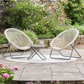 Pacific Lifestyle Tobs Foldable Outdoor Loungers Set Pacific Lifestyle Tobs Foldable Outdoor Loungers Set