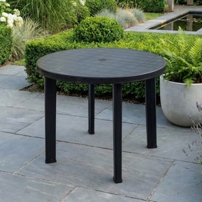 Revello Round Table Anthracite