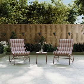 Stripe Cushion Bistro Set