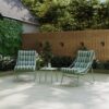 Stripe Cushion Bistro Set
