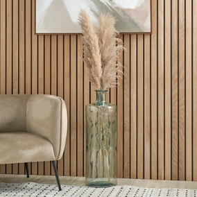Clear Glass Bottle Vase