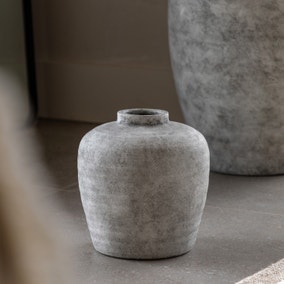 Teguise Ceramic Urn Grey Vase